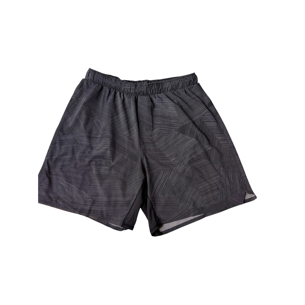 Lululemon Pace Breaker Lined Running Shorts Geometric Size L